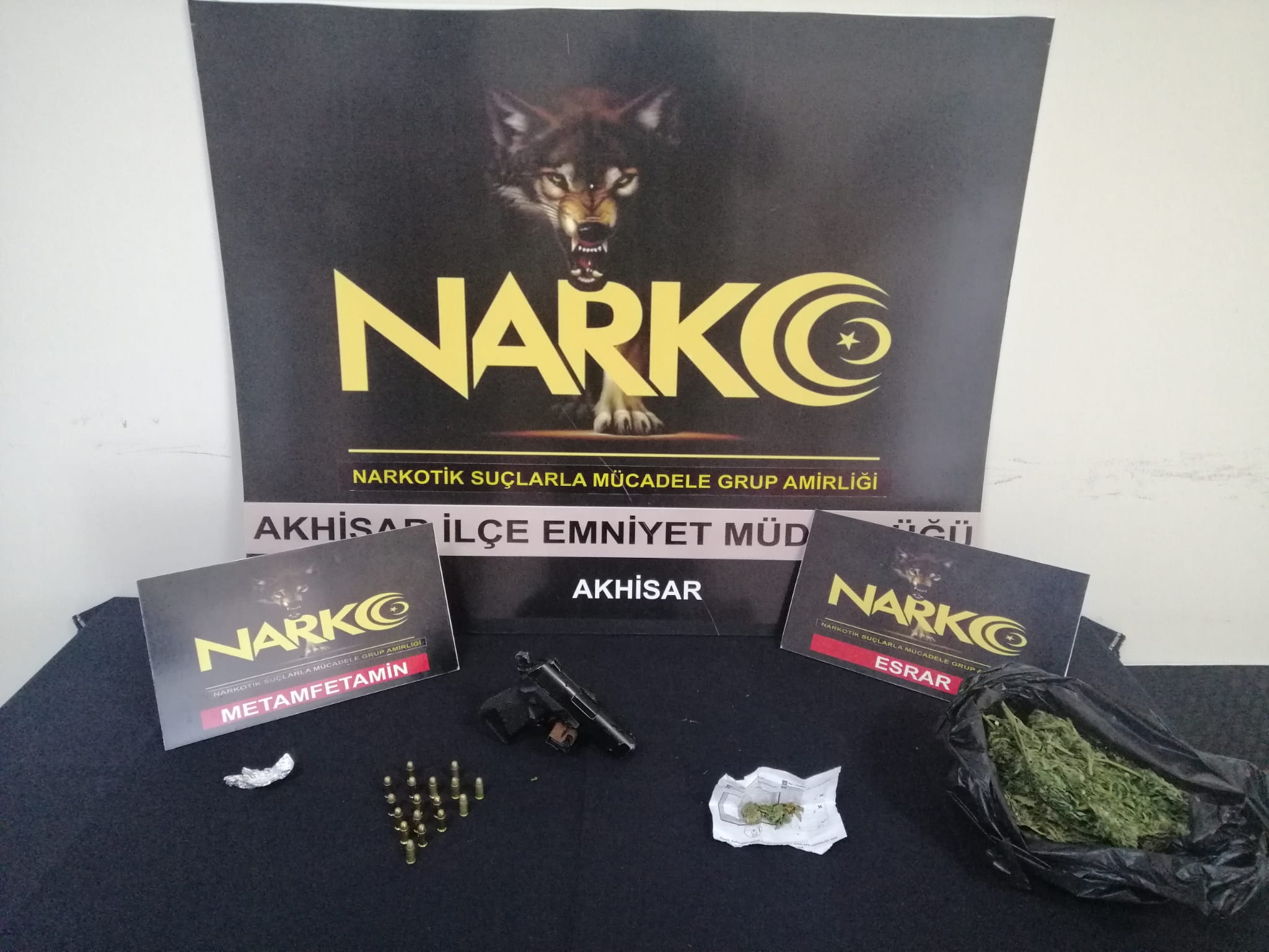 144,46 gram Esrar maddesi Ele Geçirildi