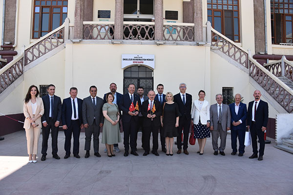 Kuzey Makedonya İçişleri Bakanı Spasovski’den Vali Karadeniz’e Ziyaret