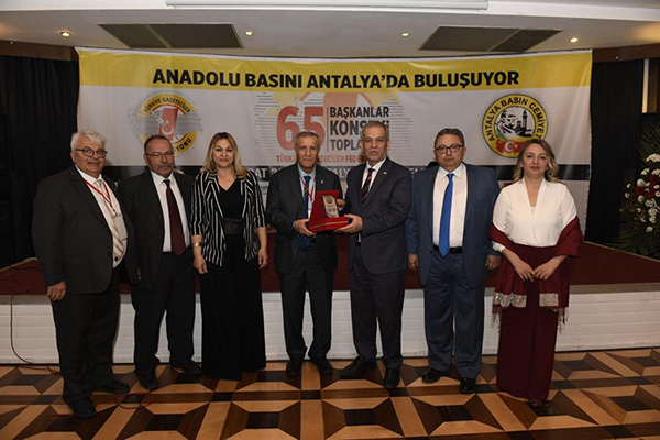 TGF 65. Başkanlar Konseyi Antalya’da Toplandı