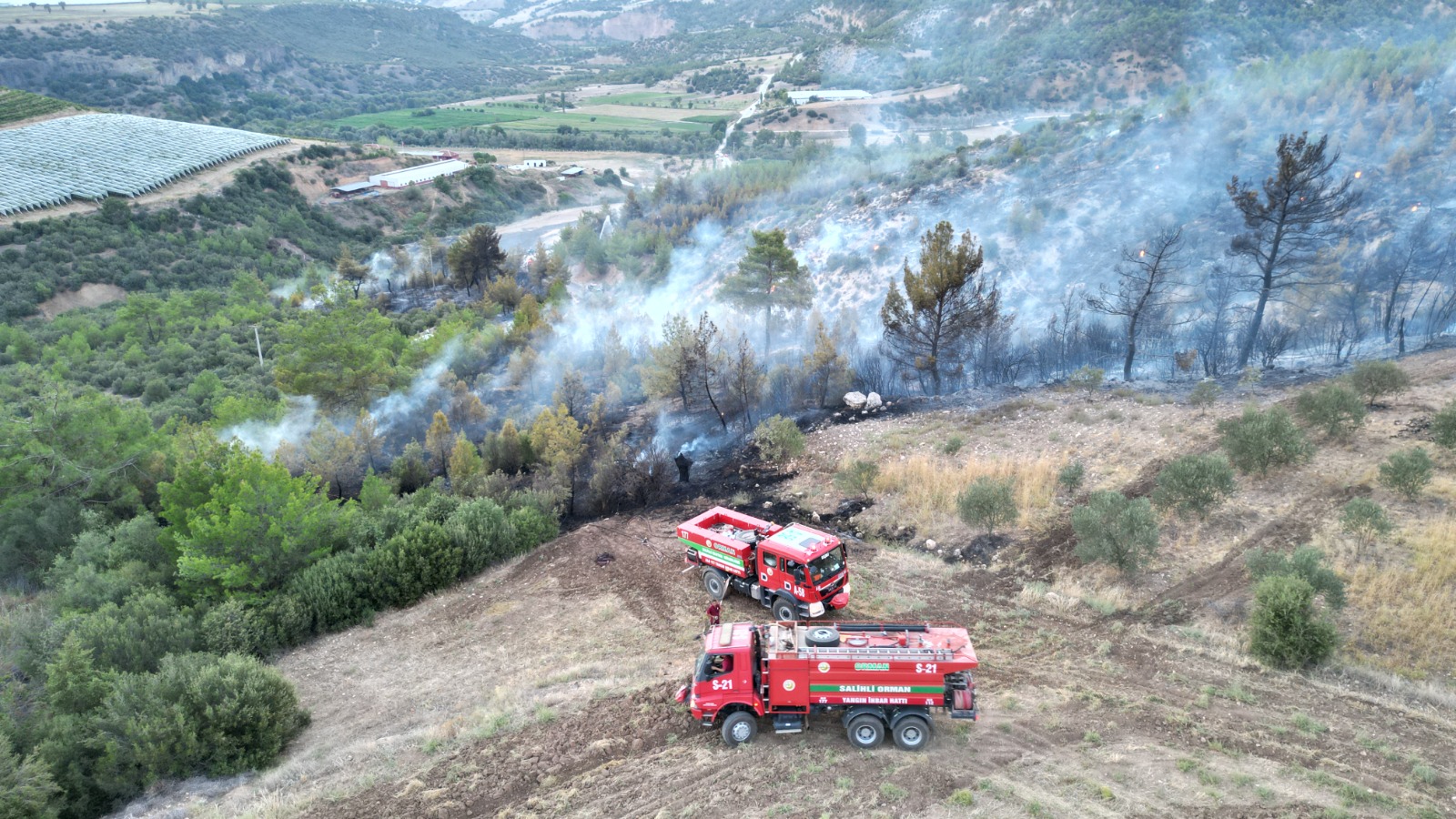 Orman Yangını Kontrol Altına Alındı
