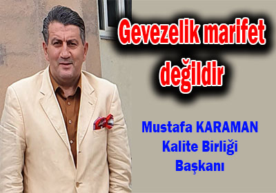 Gevezelik marifet değildir
