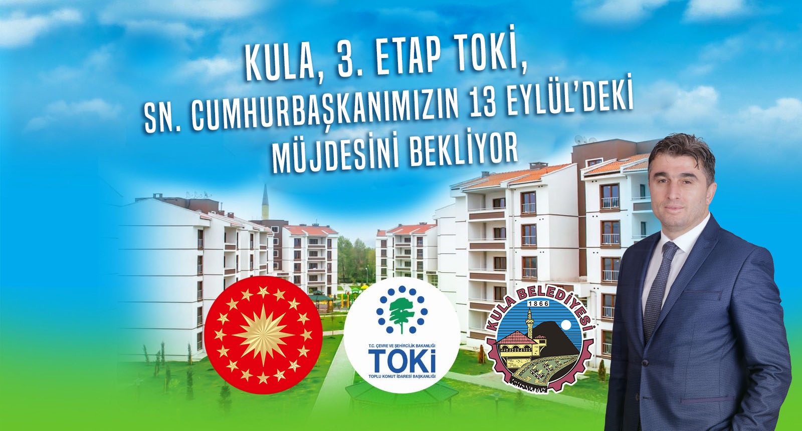 Kula’da 3. Etap TOKİ Heyacanı