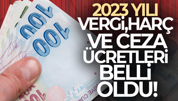 Vergi, Harç ve Cezalar Yüzde 122,93 Artacak
