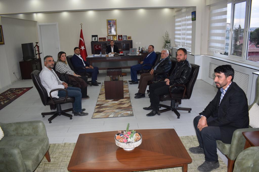 Yurt Kaymakam Tatlısöz’e Hayırlı Olsun Ziyaretinde Bulundu