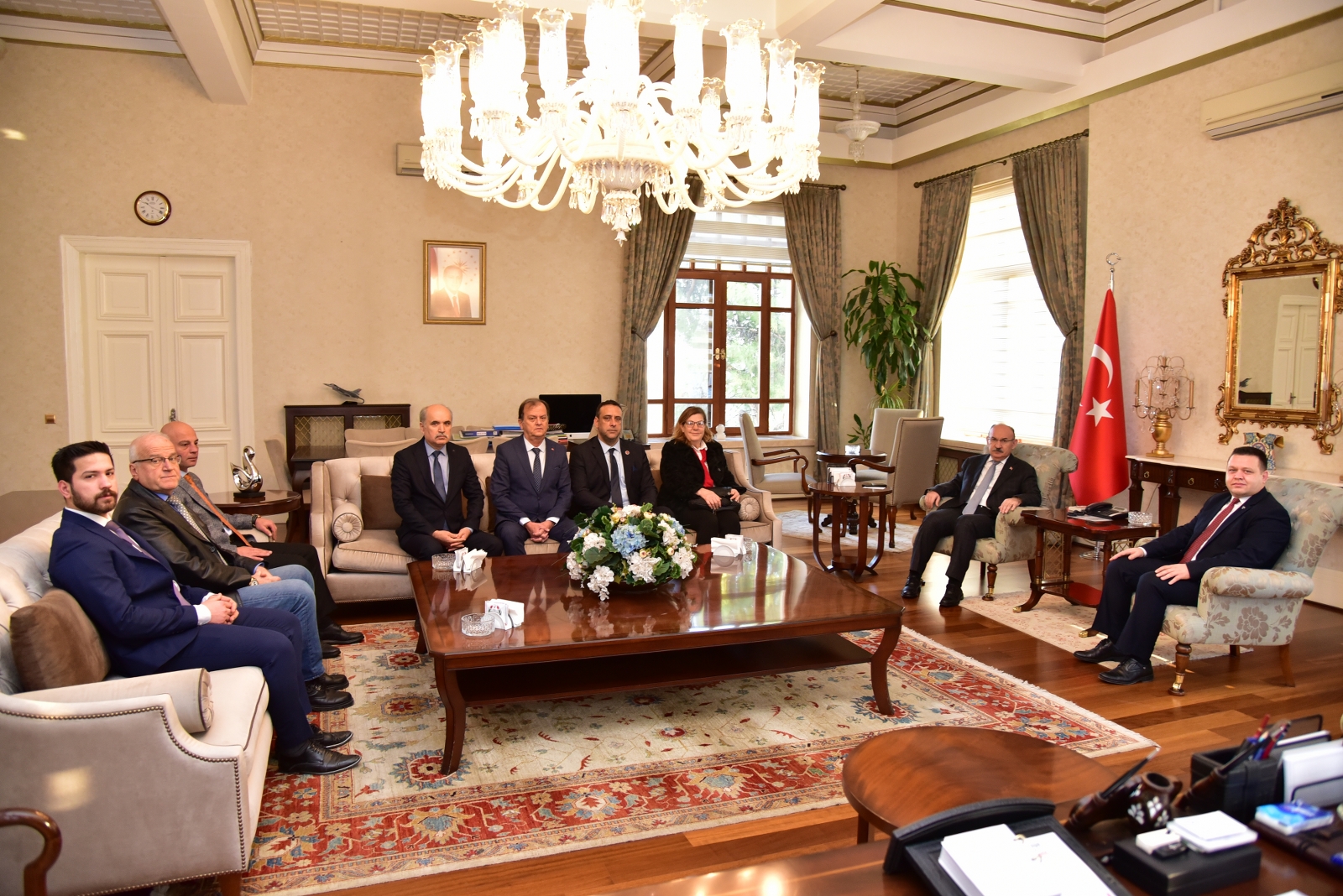 MHP İl Başkanlığından Vali Karadeniz’e Ziyaret