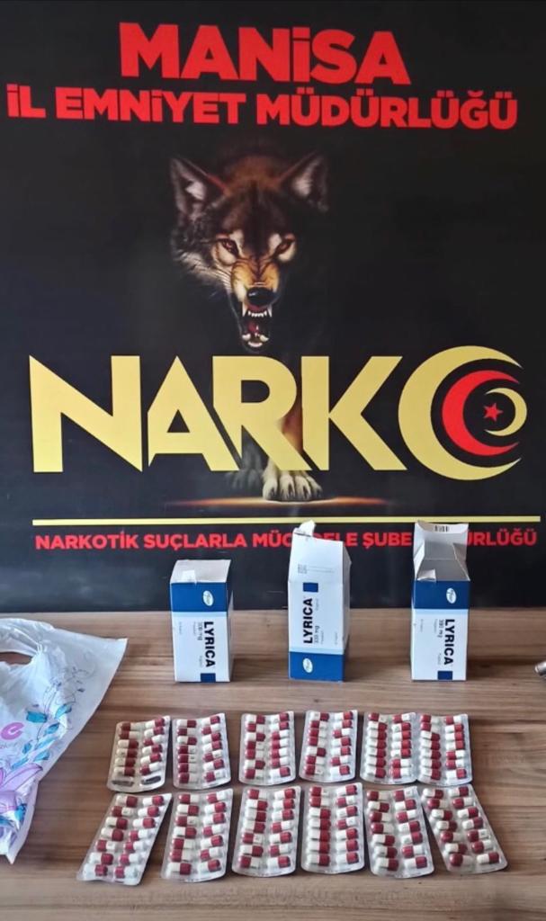 166 adet Sentetik Ecza ele geçirildi