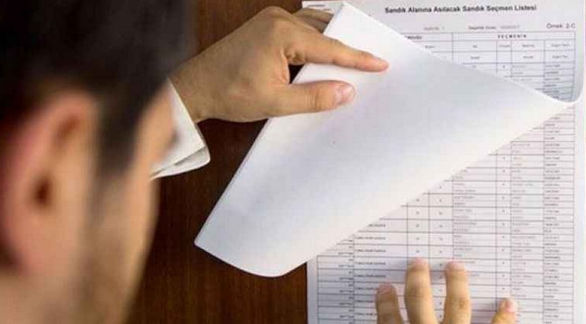 Takvim İşliyor Seçmen Listeleri Bugün Askıya Çıktı