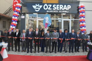 Öz Serap Sürücü Kursu Yeni İş Yeri Açılışı Yapıldı