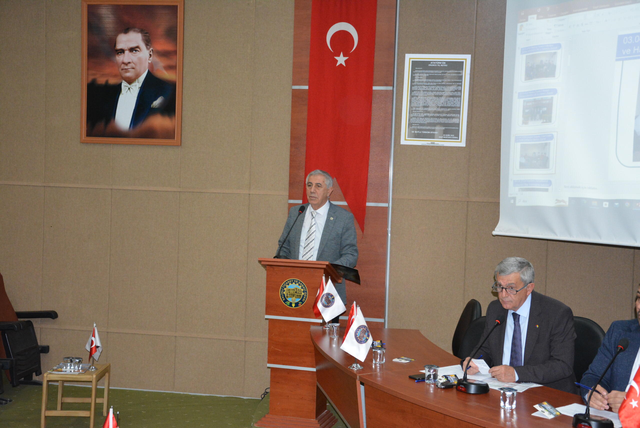 Salihli TSO Meclisi’nde yeşil mutabakat bilgilendirmesi