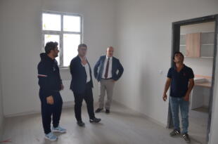 KULA KYK YURT İNŞAATI TAMAMLANMAK ÜZERE