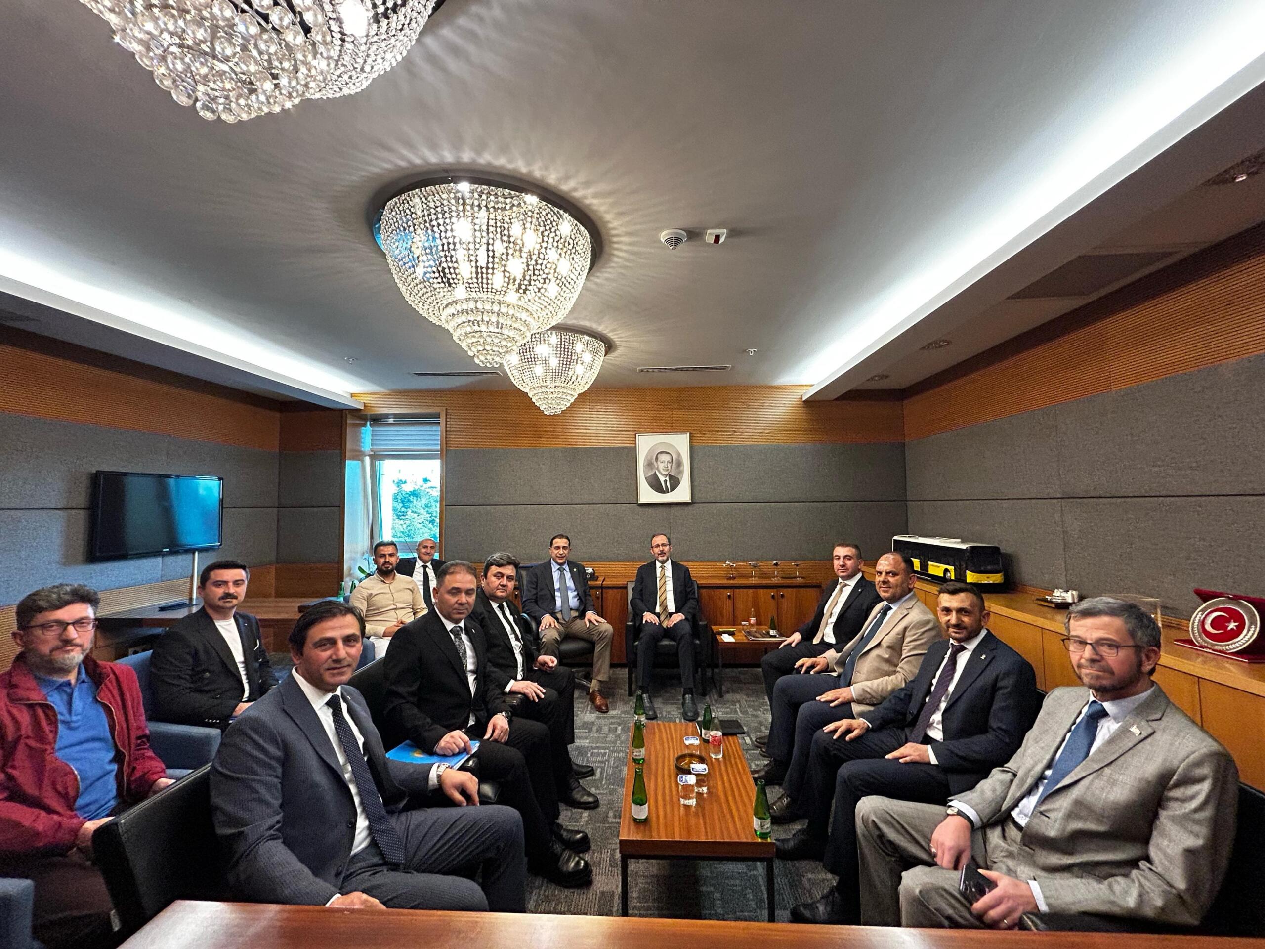  NEJAT GÜLMEZ ANKARA’DA TEMASLARDA BULUNDU