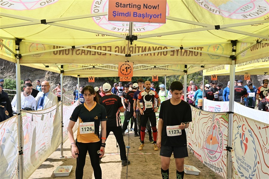 TÜRKİYE ORYANTİRİNG ŞAMPİYONASI MANİSA’DA BAŞLADI