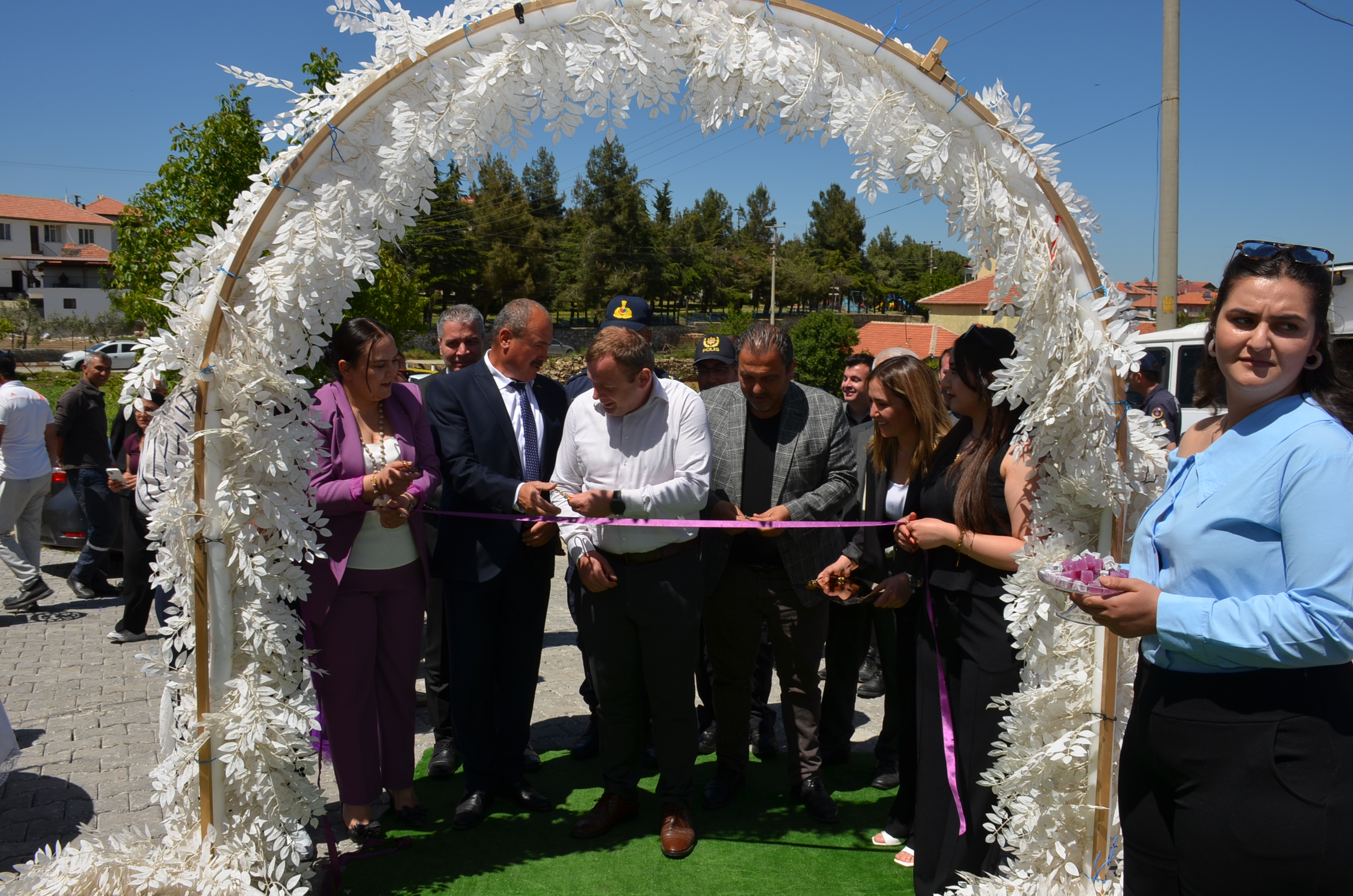 UŞAK EŞMEDE LAVANTA HEYECANI