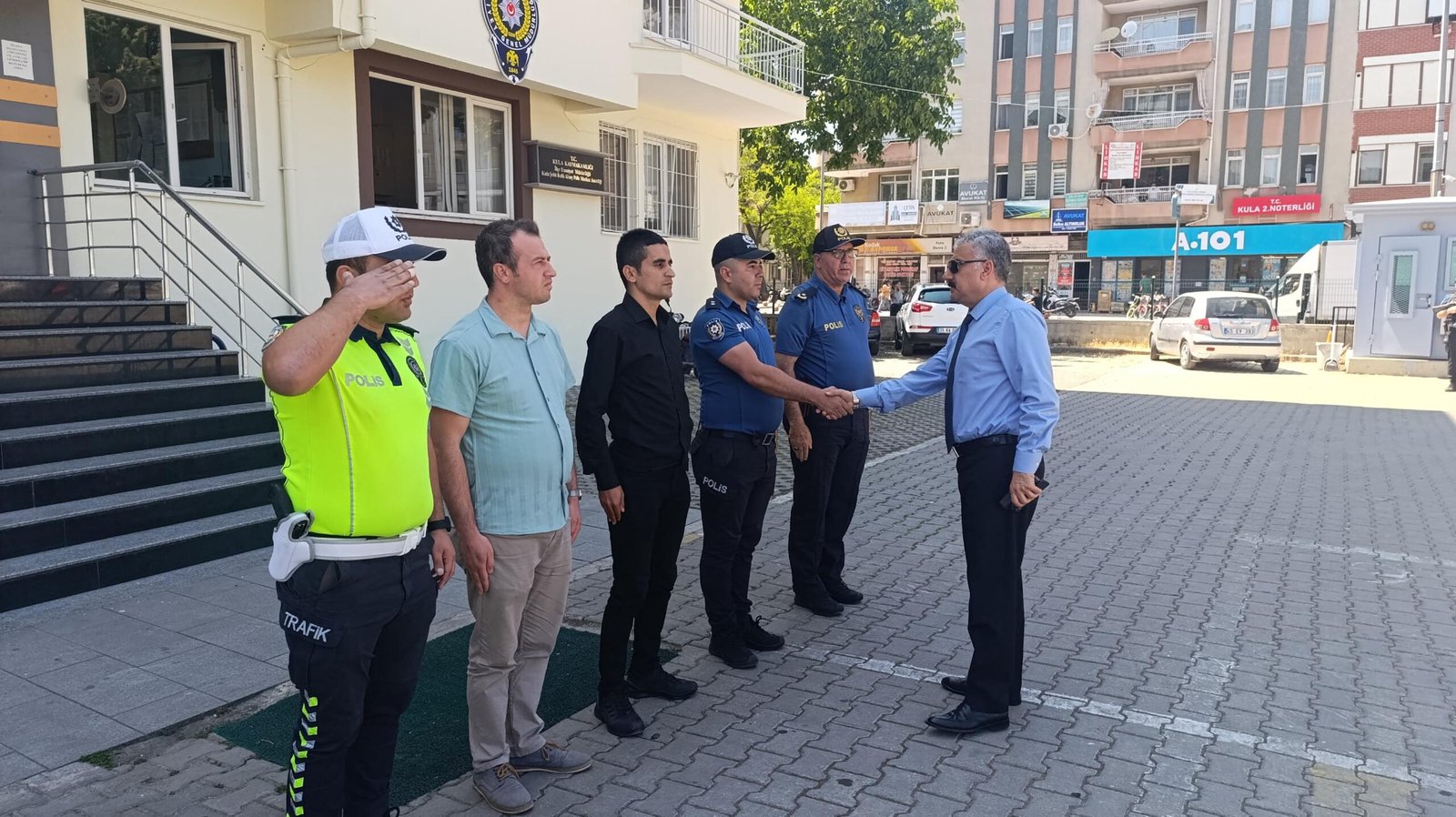 İL EMNİYET MÜDÜRÜ AKTAŞ KULAYI ZİYARET ETTİ