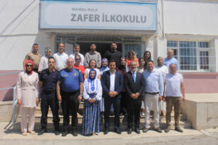 KULA’DA 5 BİN 557 ÖĞRENCİ KARNE HEYECANI YAŞADI